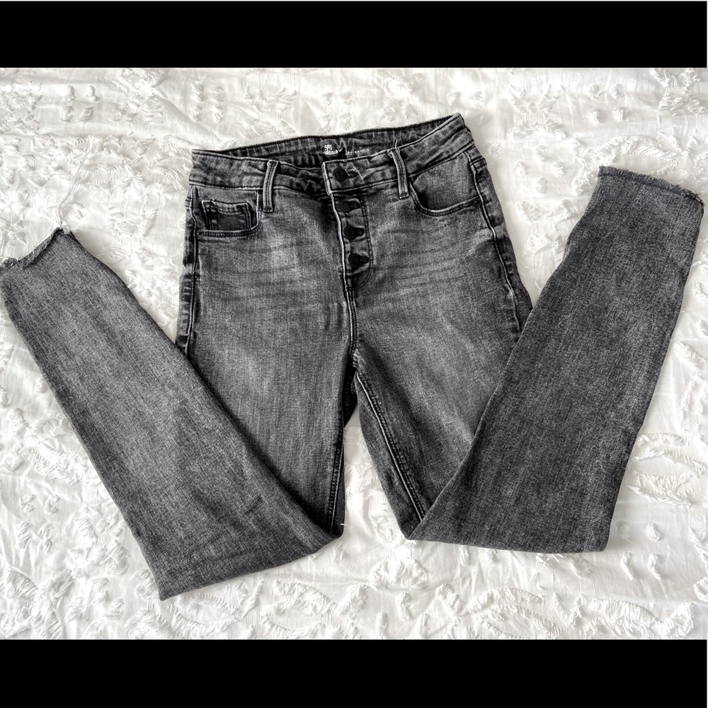 black light wash jeans